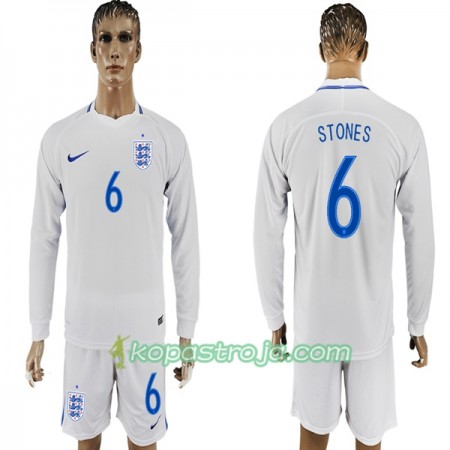 Billiga Fotbollströjor England Stone 6 VM 2018 Hemma tröja Långärmad